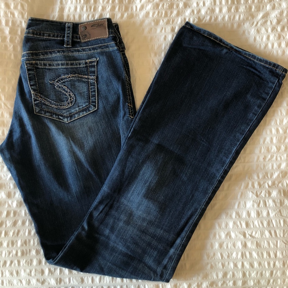 Silver Bootcut Suki Jeans W32/L36
